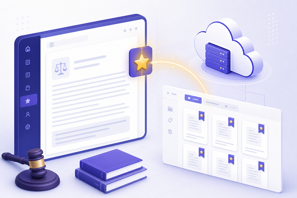 Save judgments on the cloud